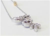 Collana Salvini Donna Provence in Oro bianco Diamante 0.25 Ct 20021465 47 SG - 20021465 47 SG